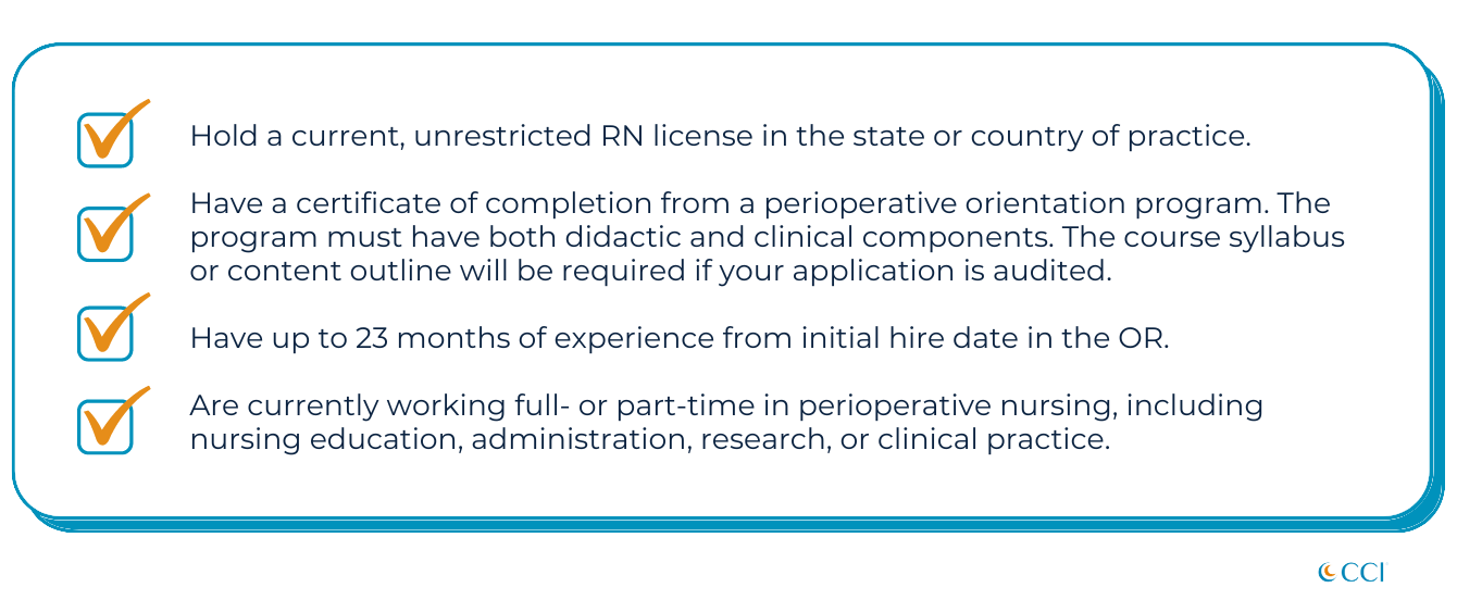 Career Development for the Perioperative Nurse: An Overview of CCI’s ...
